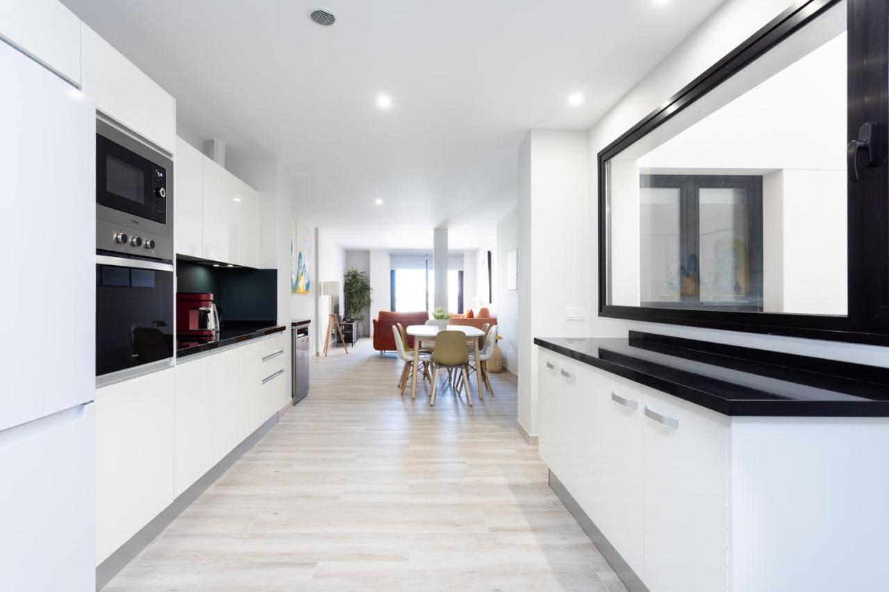 New 140M2 Loft-Style Flat At Town Heart, 3 Beaches Close Casa Leon El Médano Exteriör bild