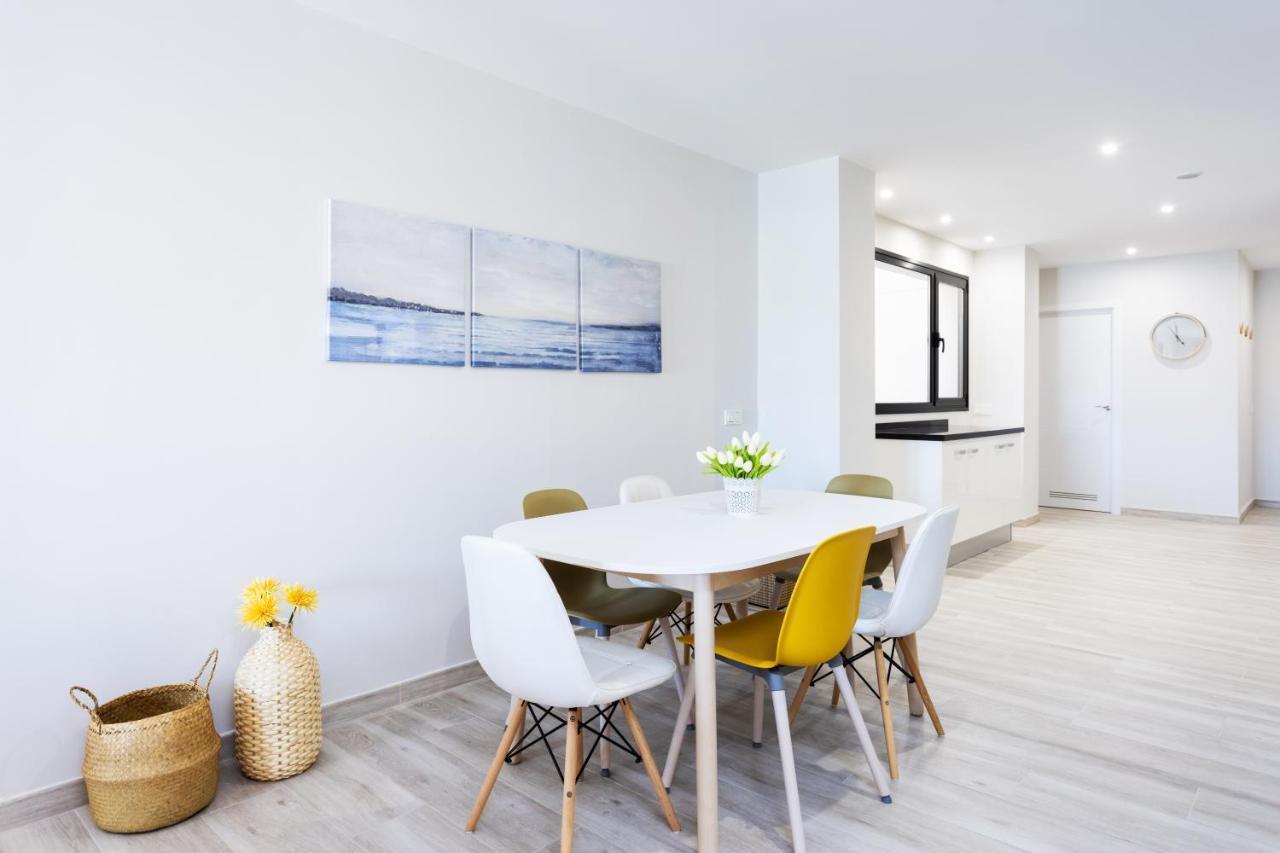 New 140M2 Loft-Style Flat At Town Heart, 3 Beaches Close Casa Leon El Médano Exteriör bild