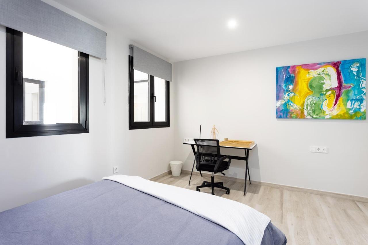 New 140M2 Loft-Style Flat At Town Heart, 3 Beaches Close Casa Leon El Médano Exteriör bild