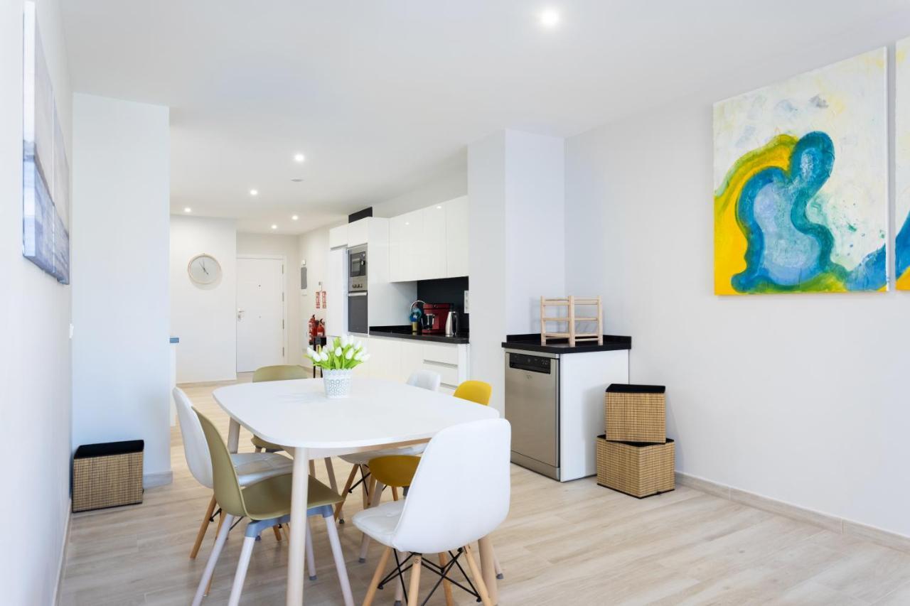 New 140M2 Loft-Style Flat At Town Heart, 3 Beaches Close Casa Leon El Médano Exteriör bild